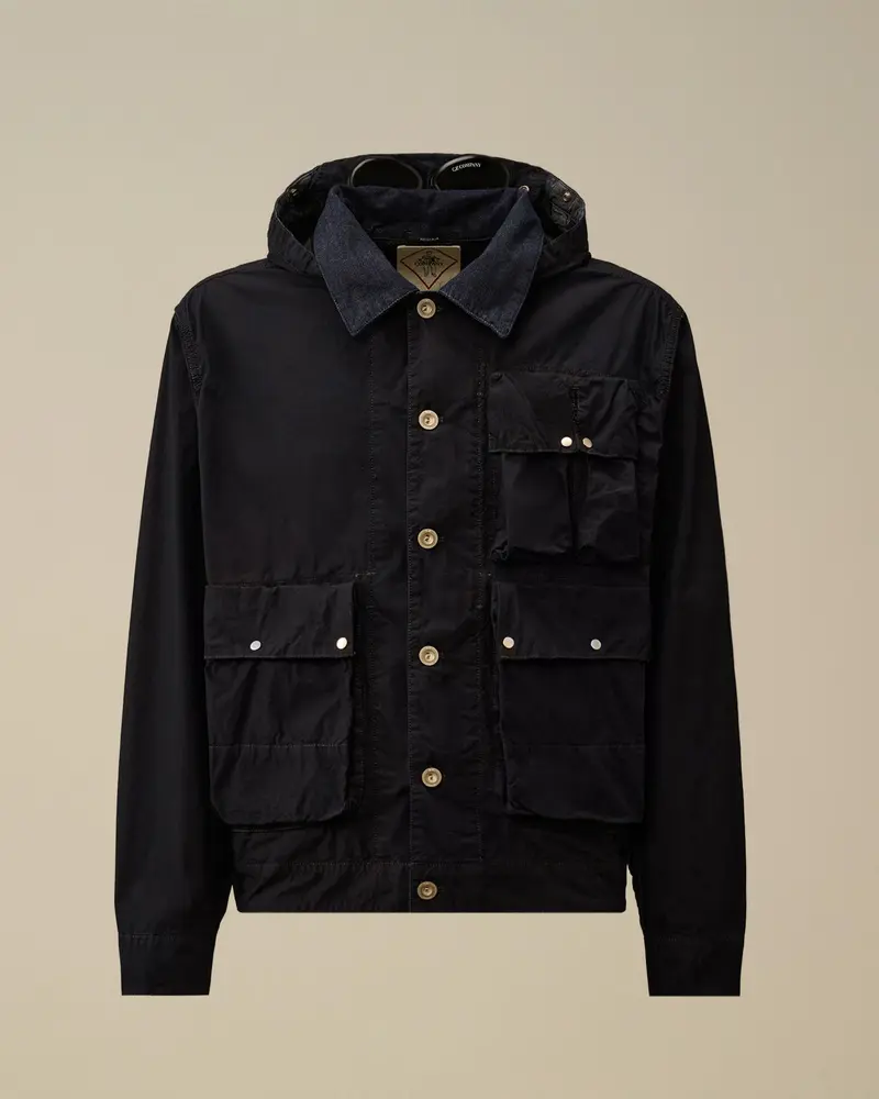 50 Fili Indigo Goggle Jacket