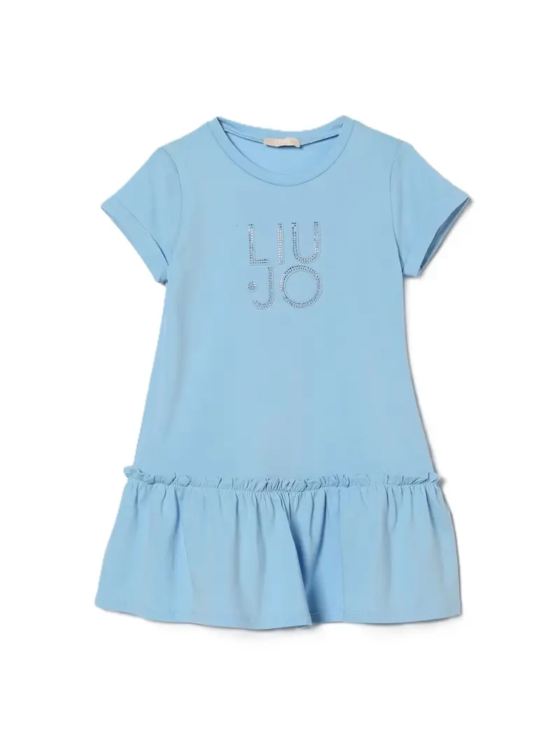 Abito azzuro per bambina