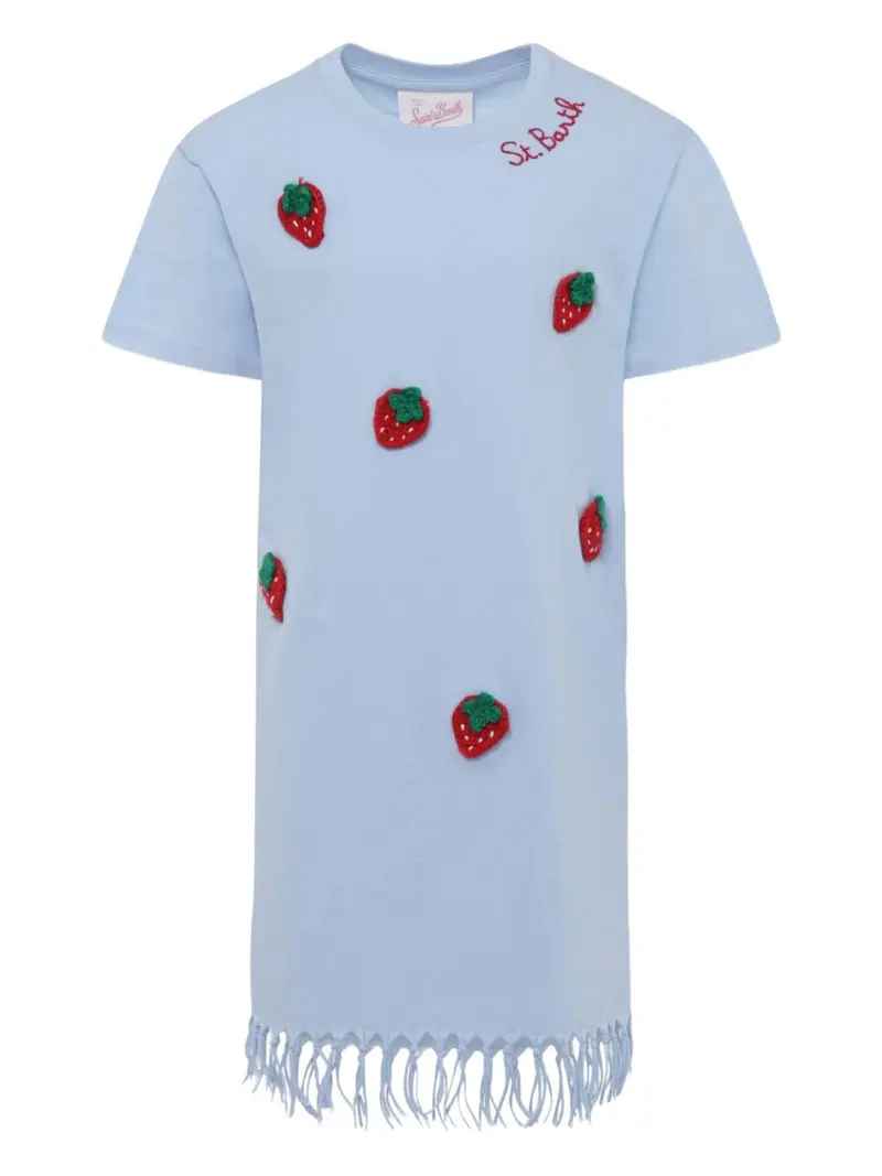 Abito azzurro per bambina