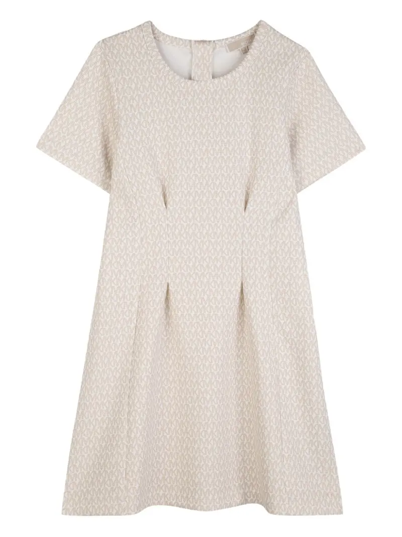 Abito beige chiaro per bambina