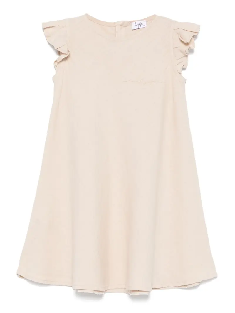 Abito beige chiaro per bambina