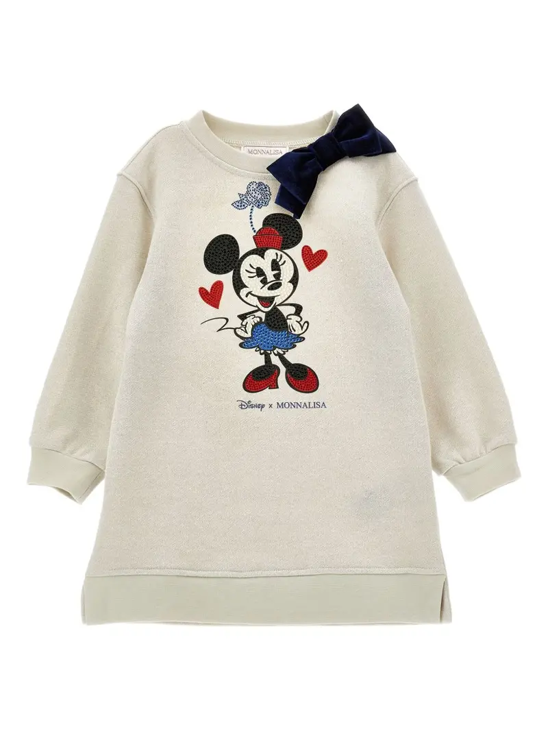 Abito beige per bambina