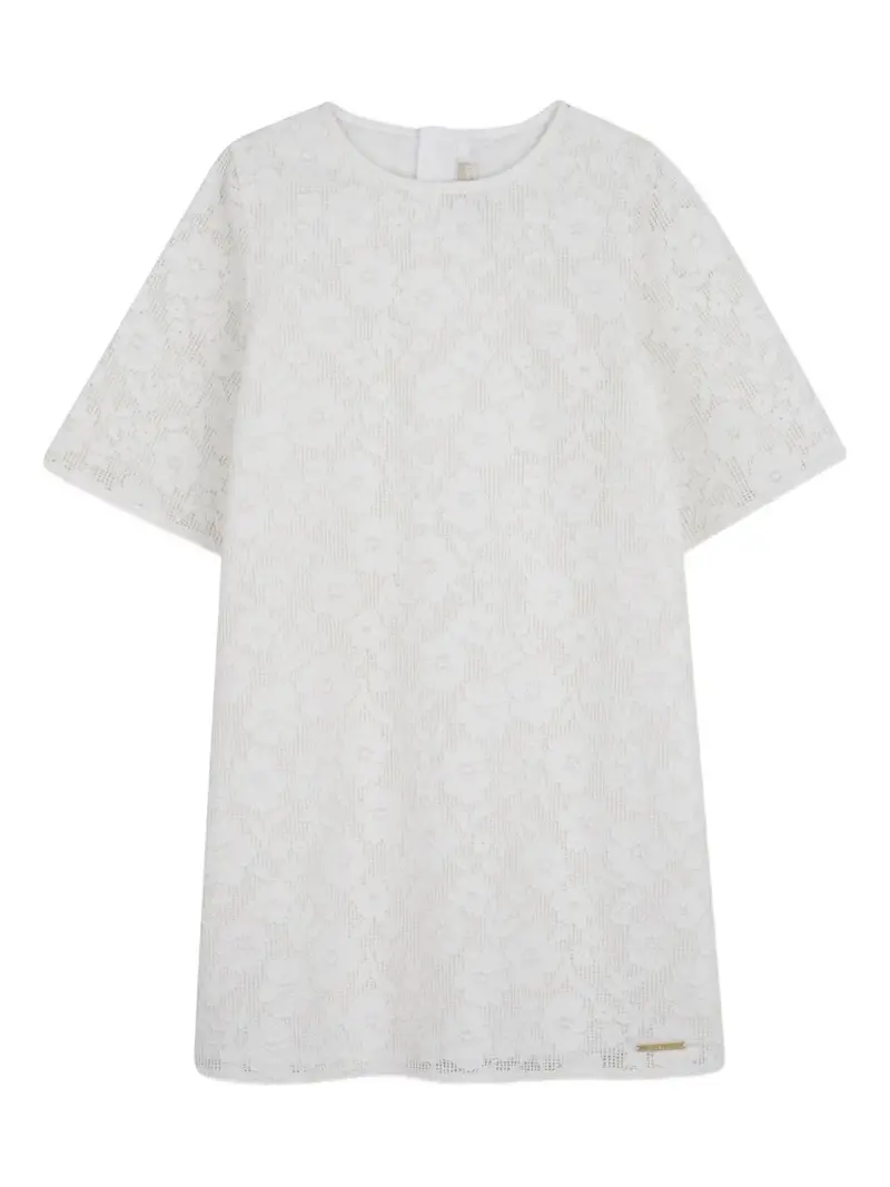 Abito bianco sporco per bambina