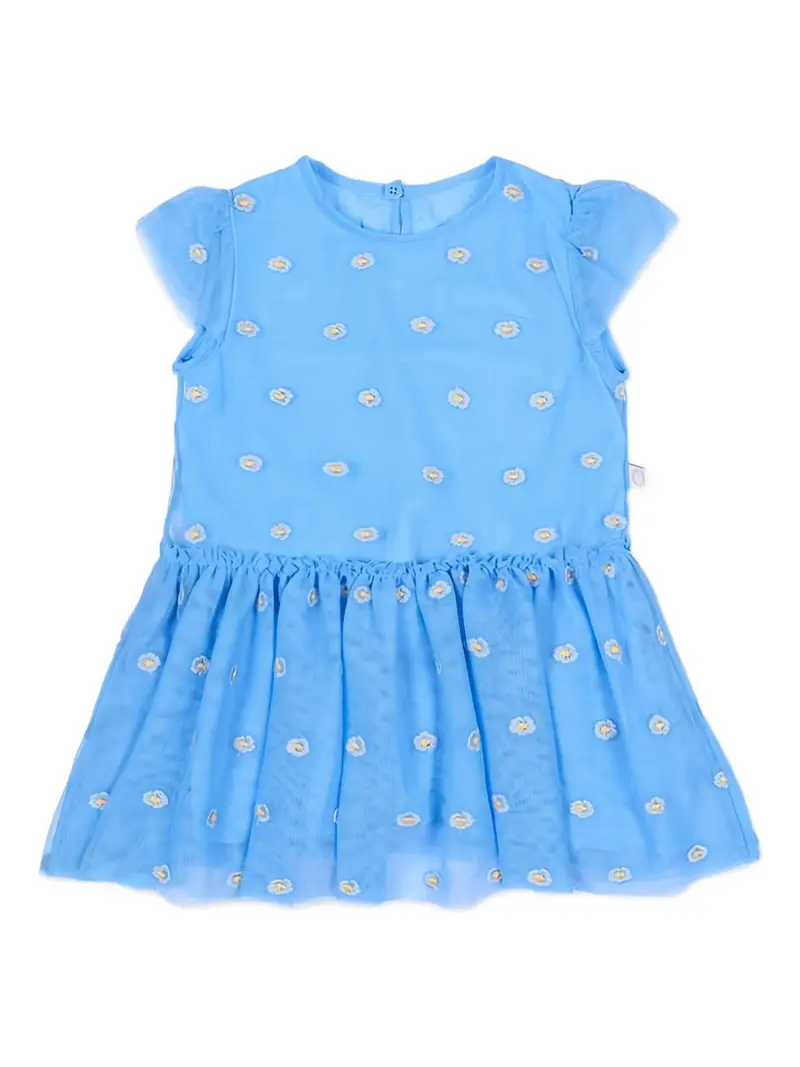 Abito blu per neonata