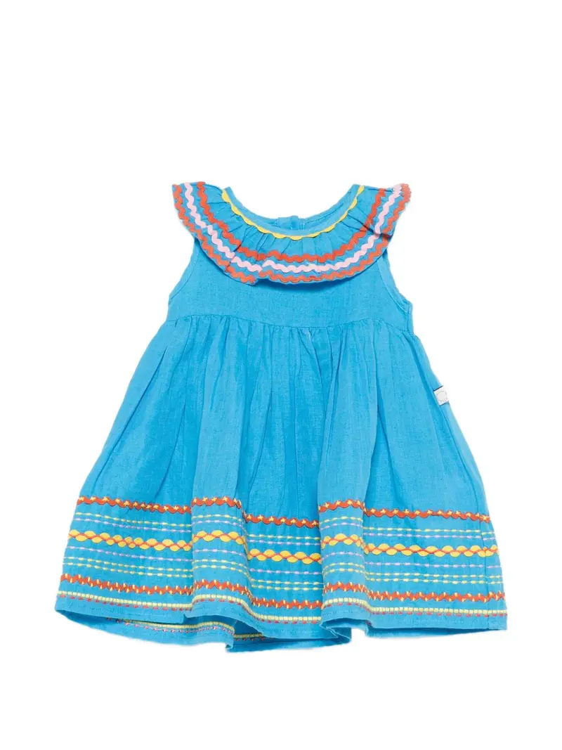 Abito blu per neonata