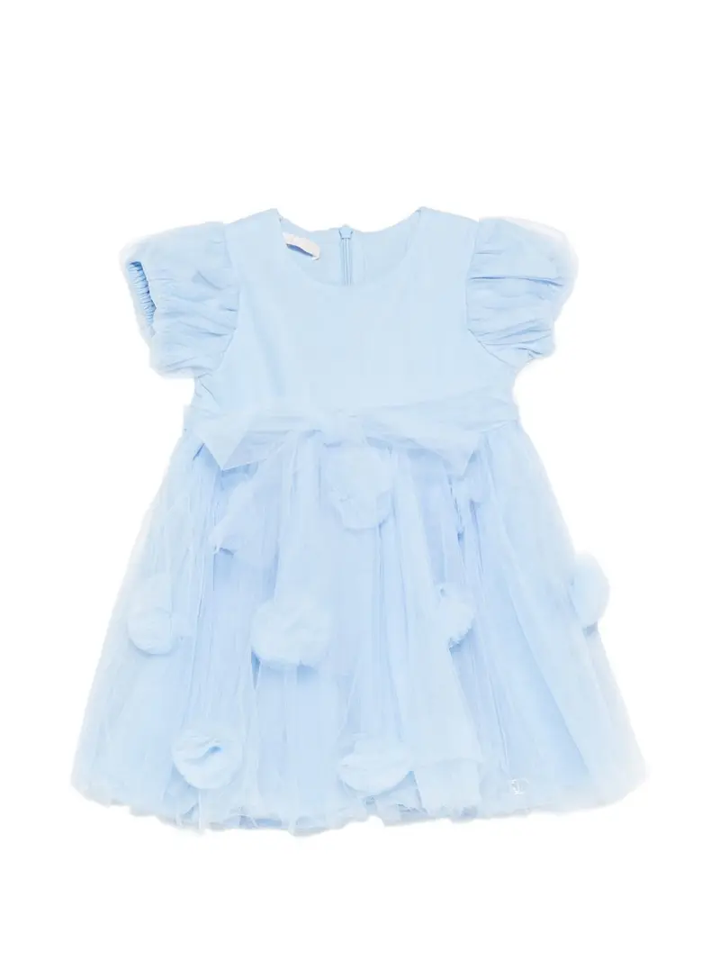 Abito blu per neonata