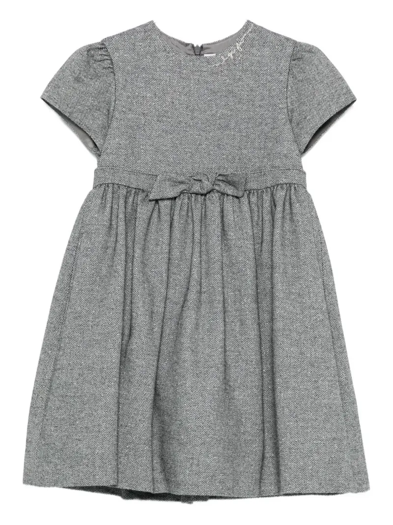 Abito grigio per bambina