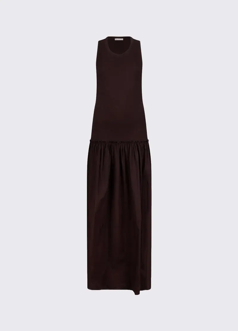 Abito lungo con cut-out