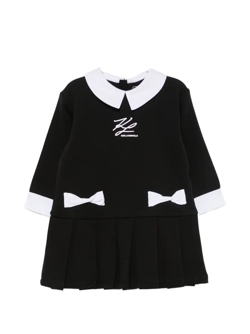 Abito nero/bianco per neonata