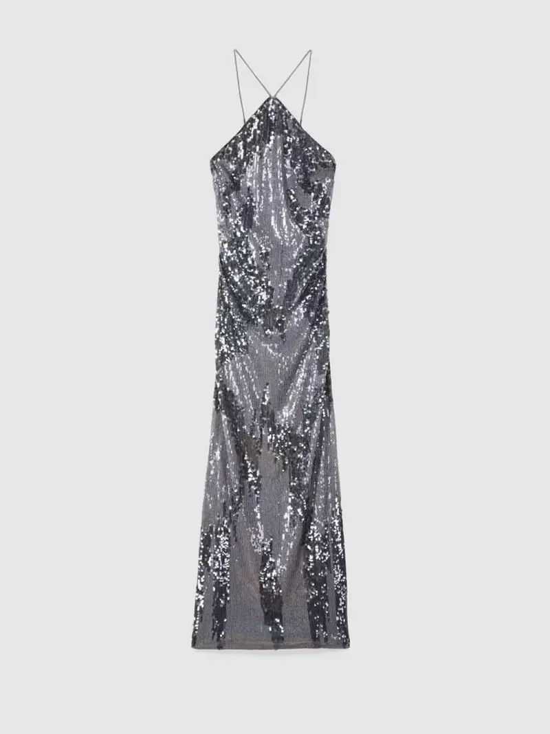 abito paillettes