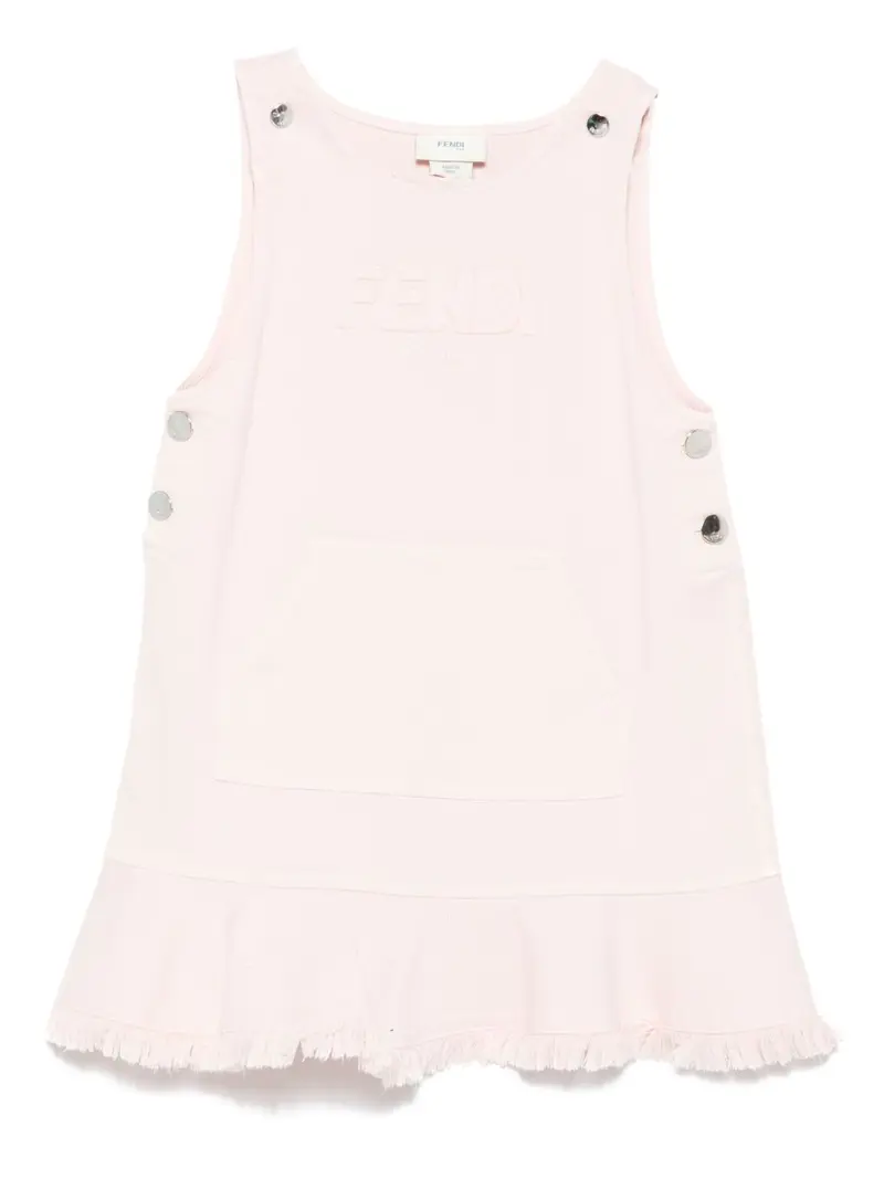 Abito rosa chiaro per bambina