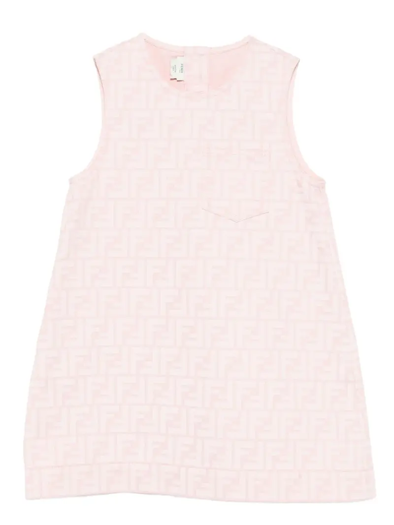 Abito rosa chiaro per bambina