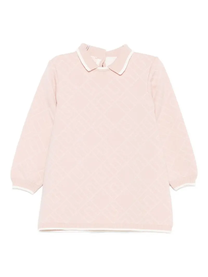 Abito rosa chiaro per neonata