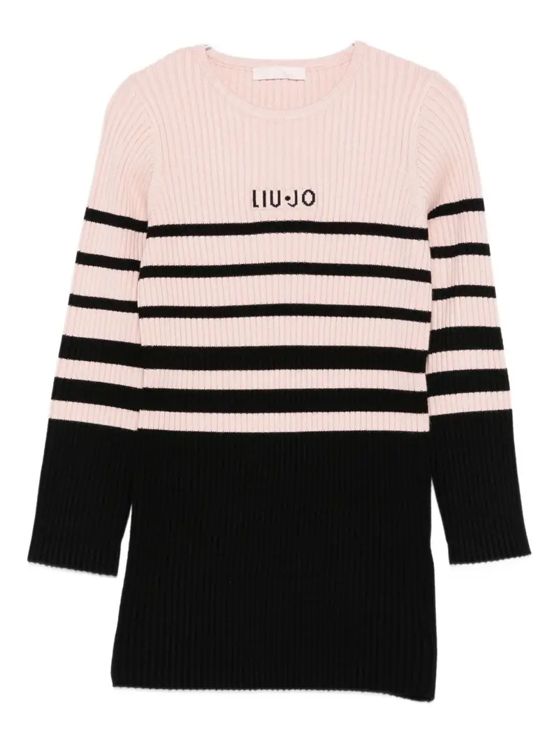 Abito rosa/nero per bambina