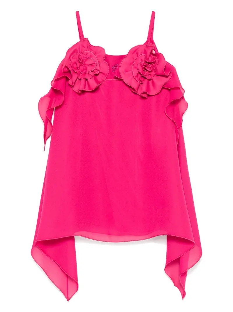 Abito rosa scuro per bambina