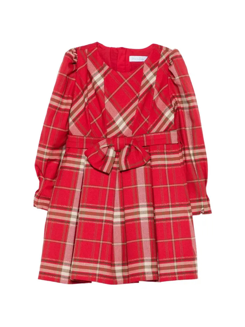 Abito rosso per bambina