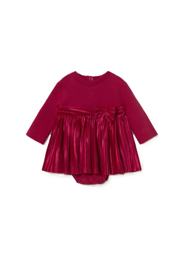 Abito rosso per neonata