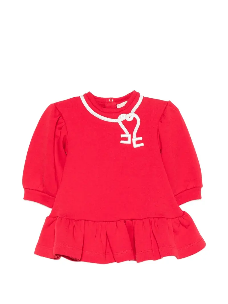 Abito rosso per neonata