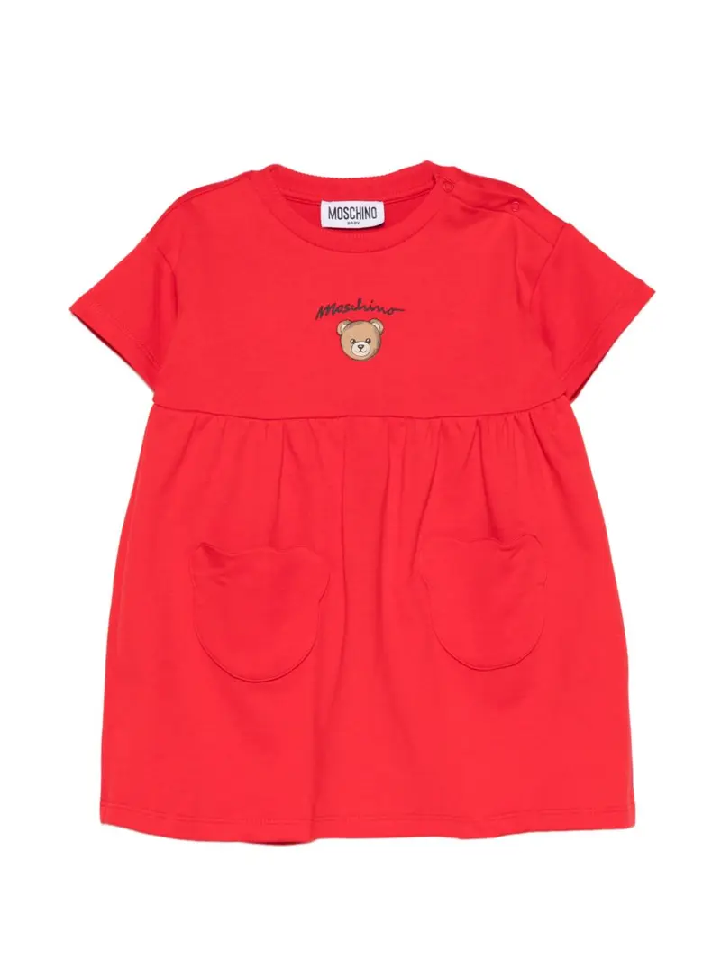 Abito rosso per neonata