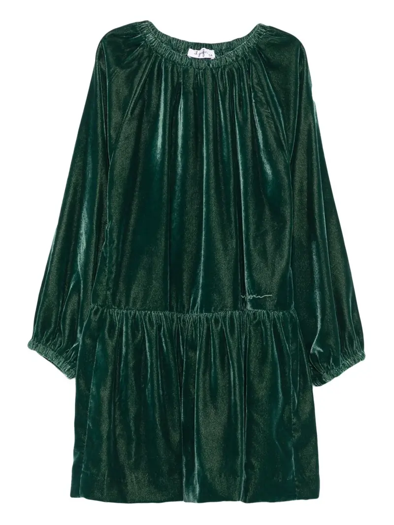 Abito verde per bambina