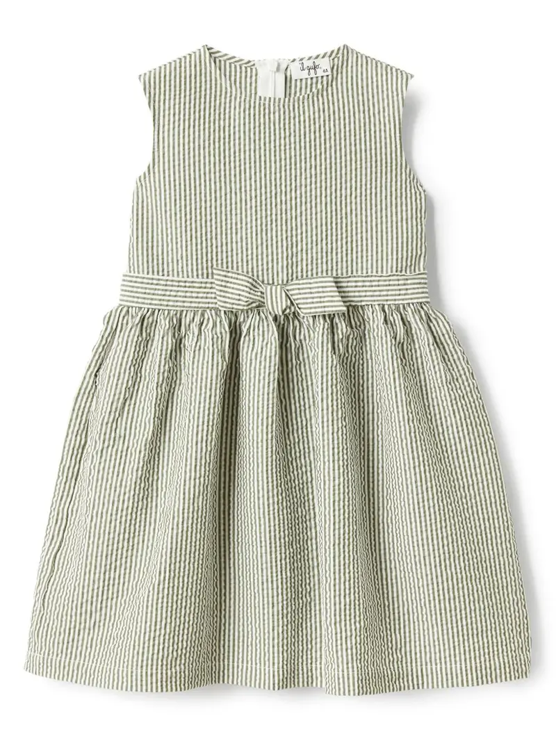 Abito verde per bambina