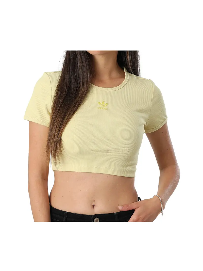 Adidas T-Shirt Donna Giallo
