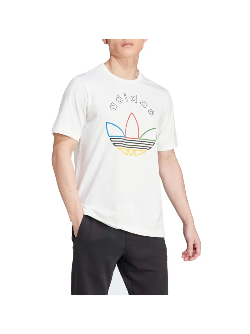 Adidas T-Shirt Uomo Bianco