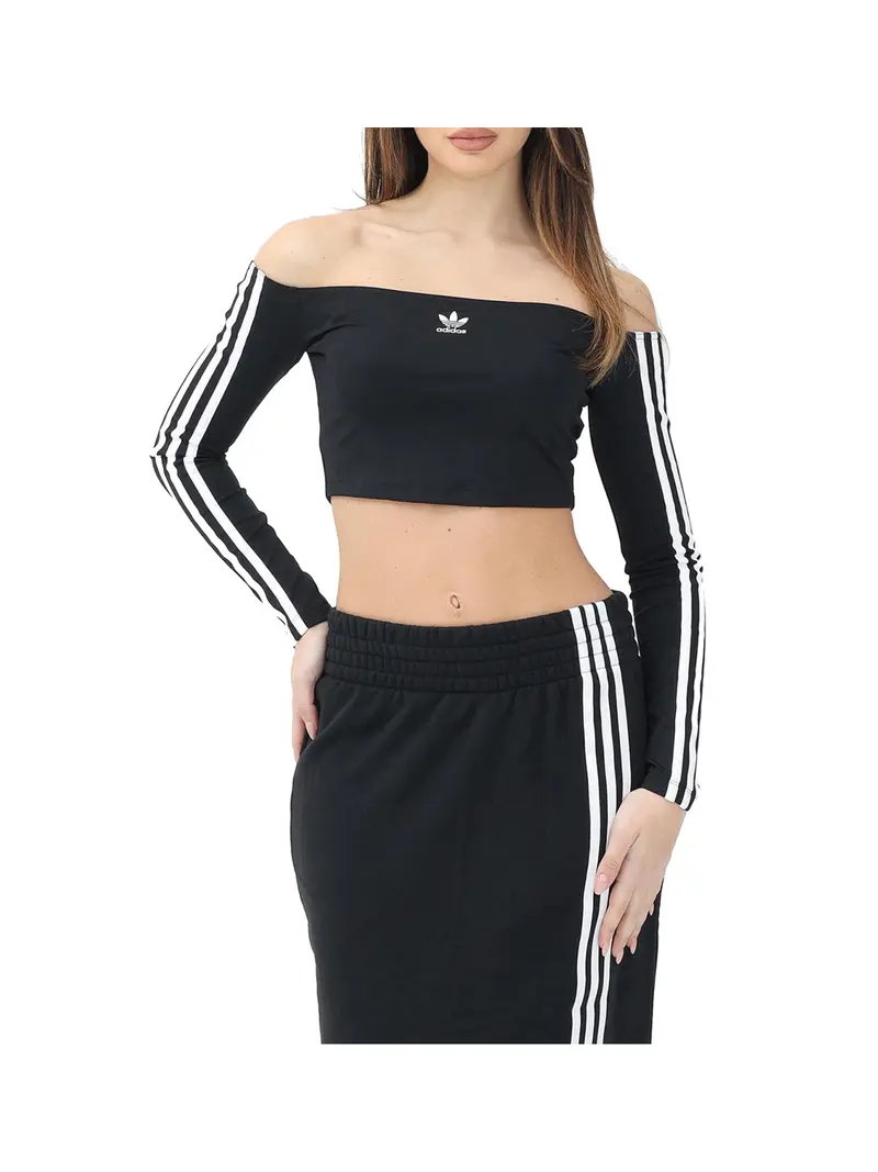 Adidas Top Donna - Nero