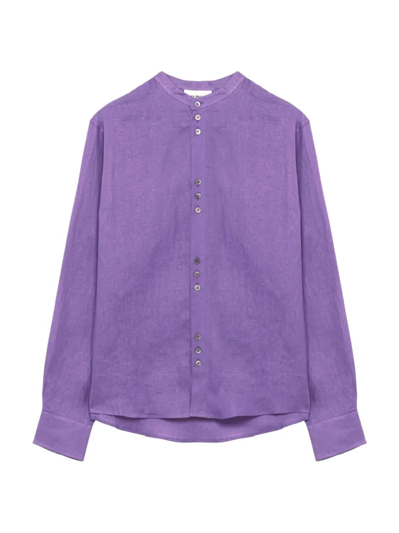 ALPHA STUDIO Camicia Uomo  AU-5371L 1010 AMETISTA