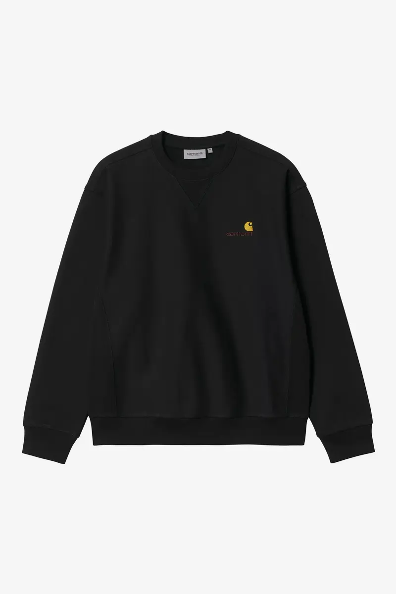 American script sweatshirt