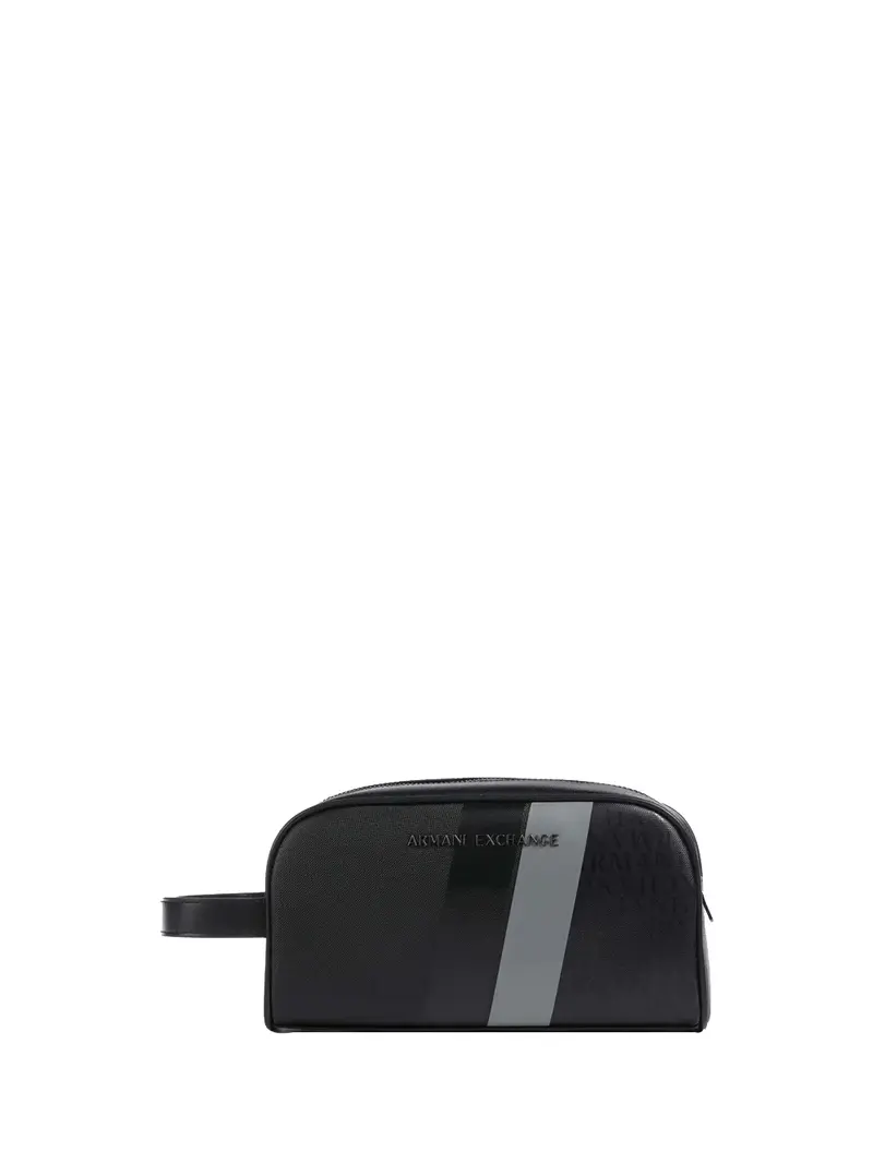 Armani Exchange Beauty Case Uomo Nero
