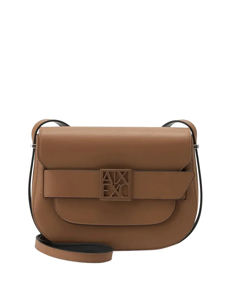 Armani Exchange Borsa A Tracolla - Marrone