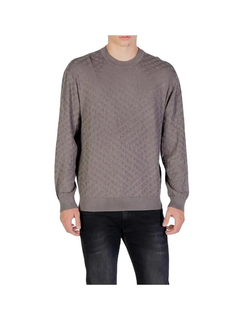 Armani Exchange Maglia Uomo Driftwood - Marrone