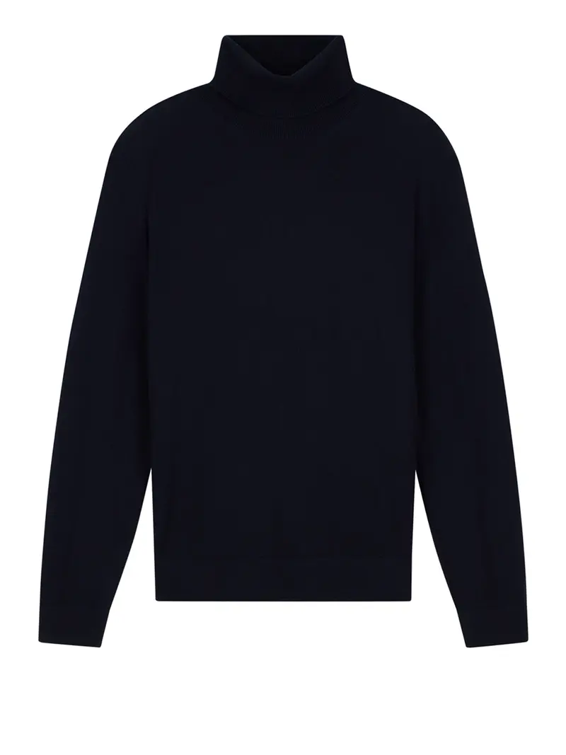 Armani Exchange Maglione In Tinta Unita - Blu