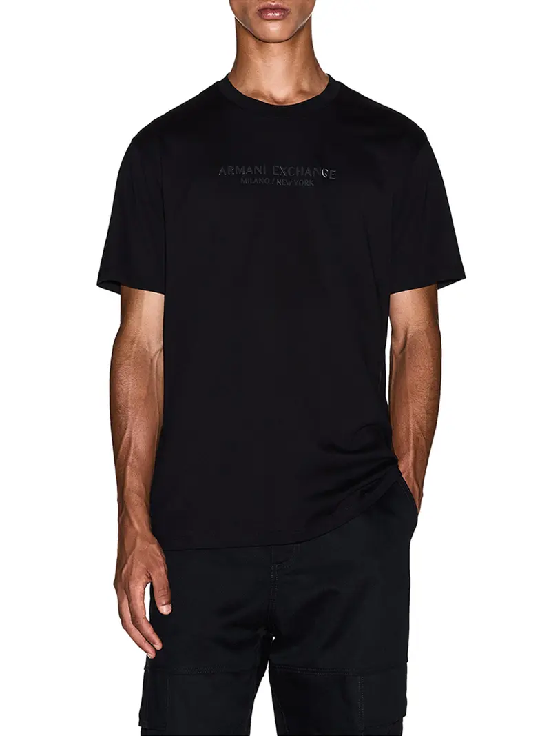 Armani Exchange T-Shirt Uomo Black - Nero