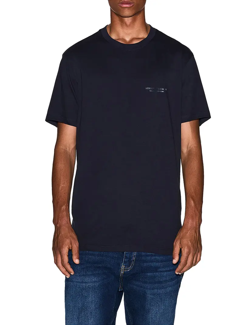Armani Exchange T-Shirt Uomo Deep Navy - Blu