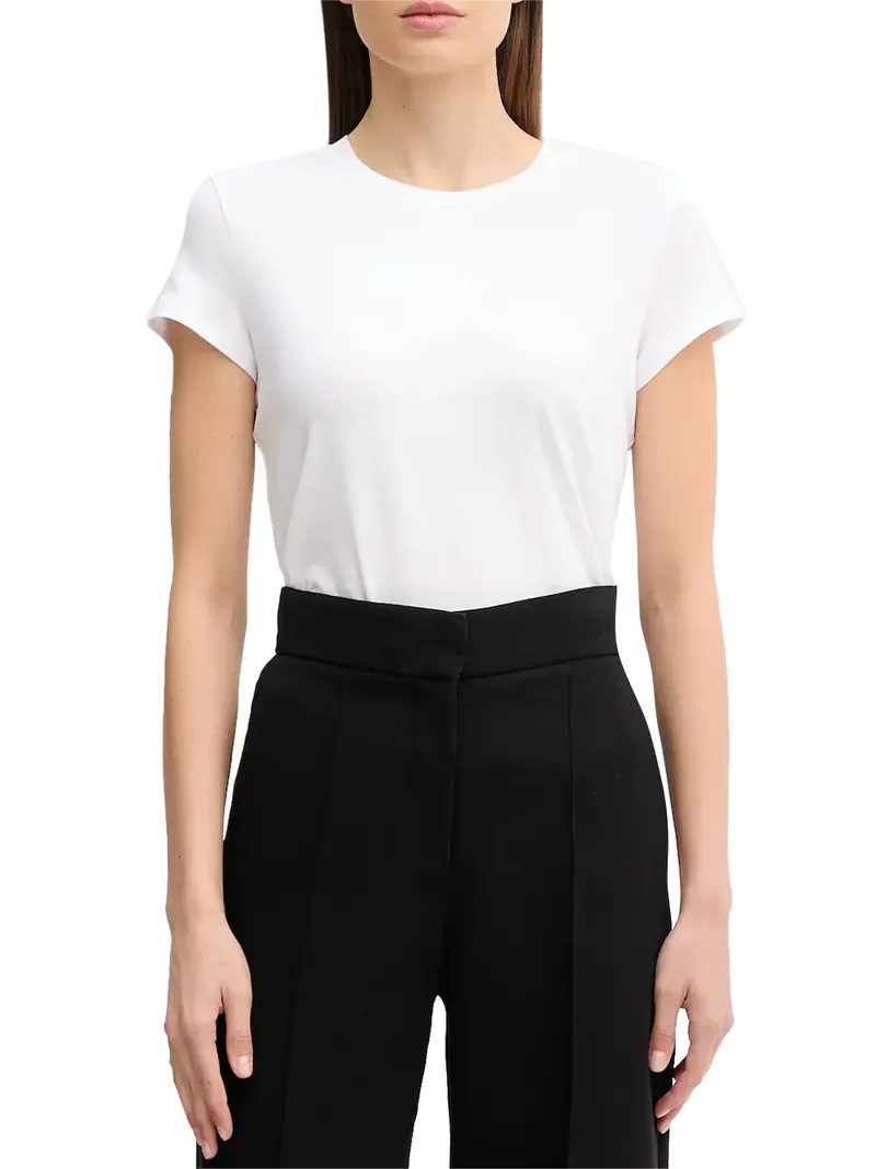 Armani Exchange T-Shirt XW001458 AF16294 Bianco