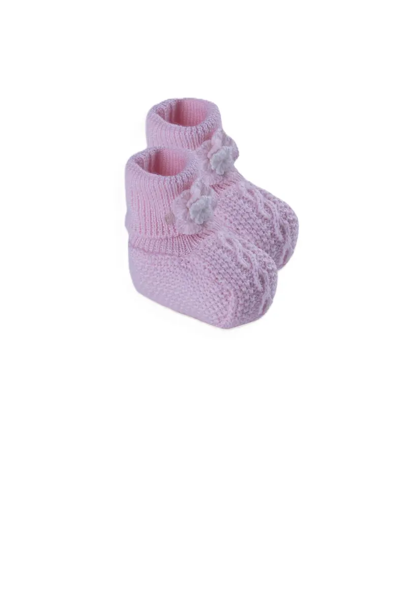 Babbucce rosa per neonata