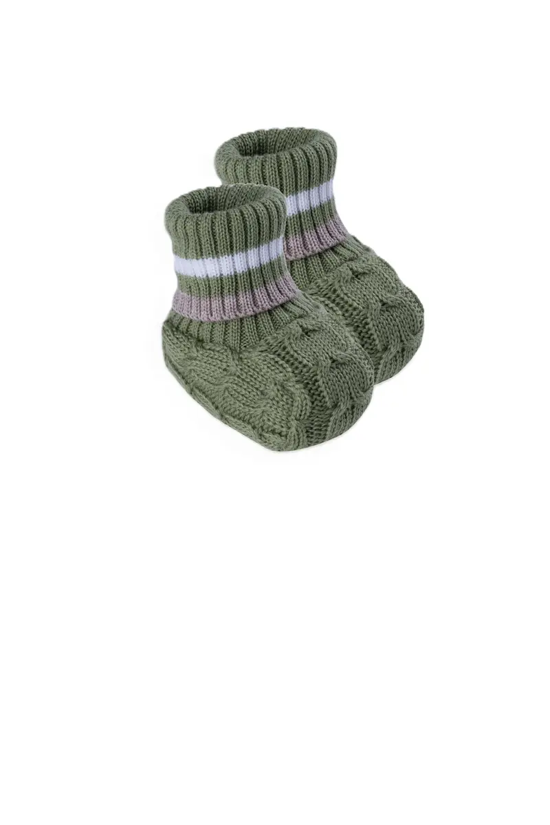 Babbucce verde per neonato