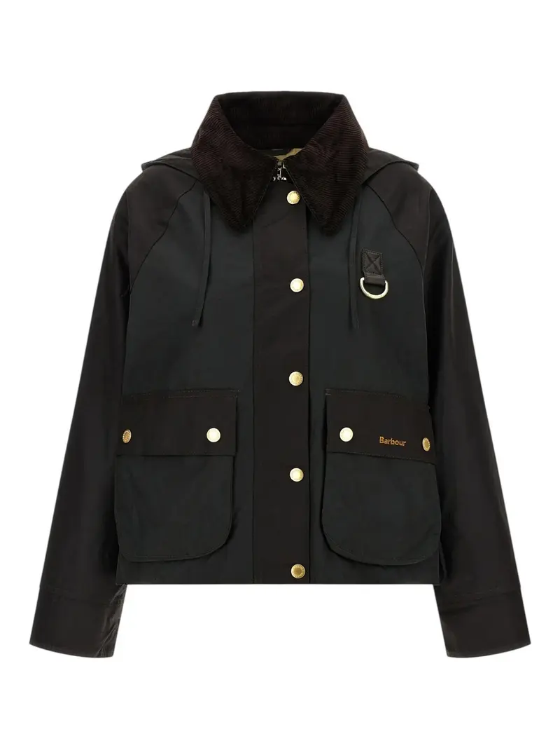 BARBOUR Giubbino Donna CATTON WAX LWX1333 SG51 SAGE/ANCIENT