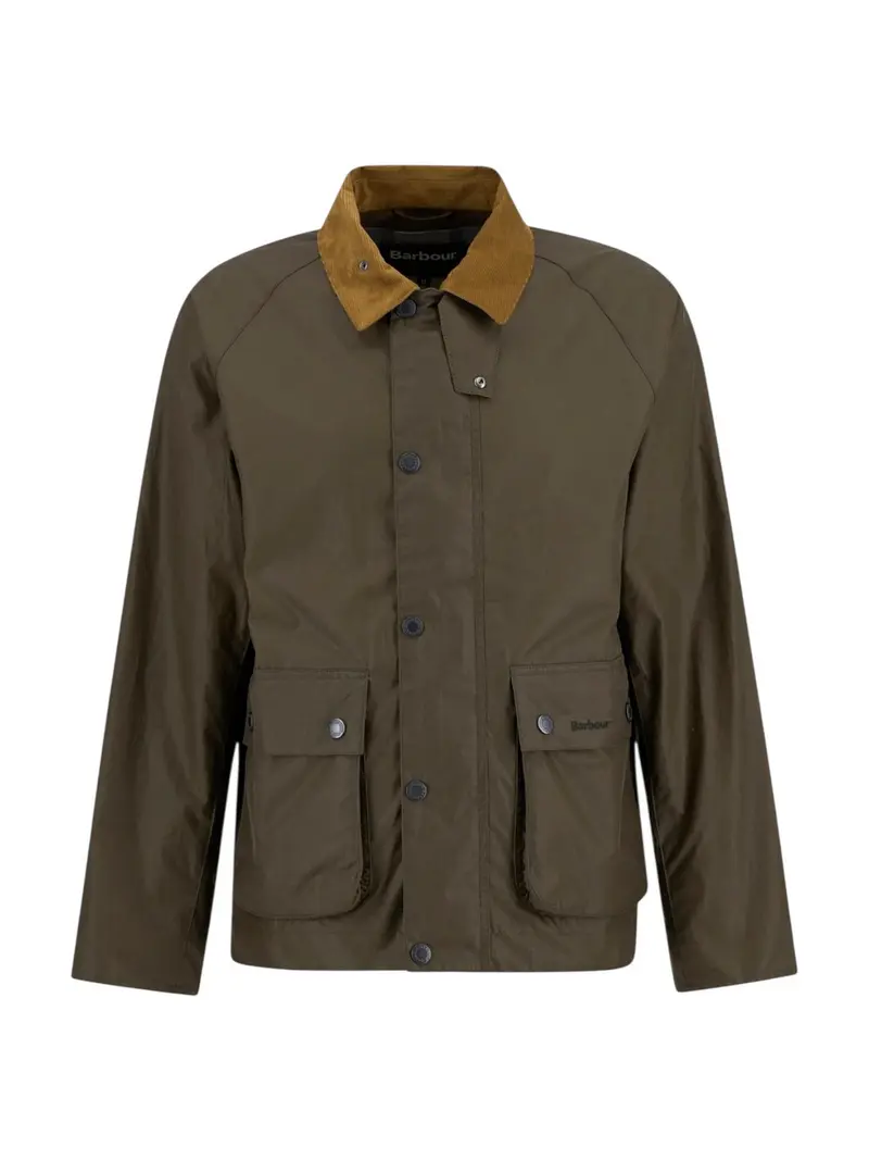 BARBOUR Giubbino Uomo MODERN BEDALE WAX JACKET MWX2447 OL52 BEECH/HIGHLAND LAKE