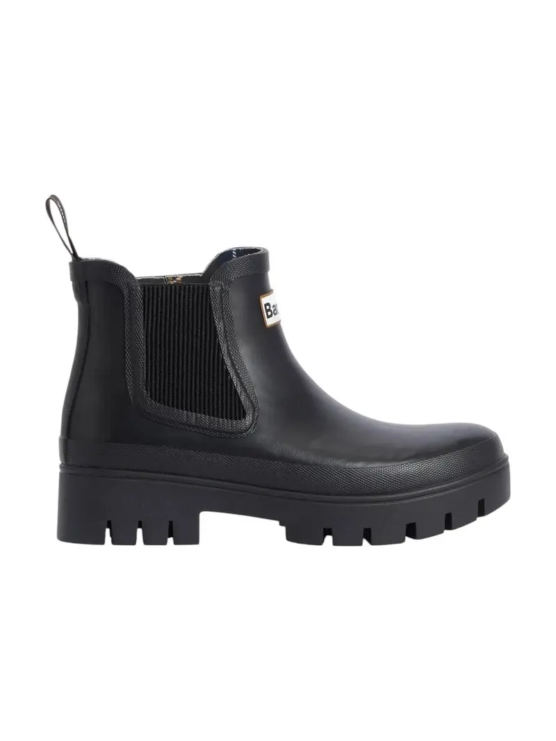 BARBOUR Stivali e Stivaletti Donna HALTON CHELSEA WELLY BLACK - LRF0100 BK11