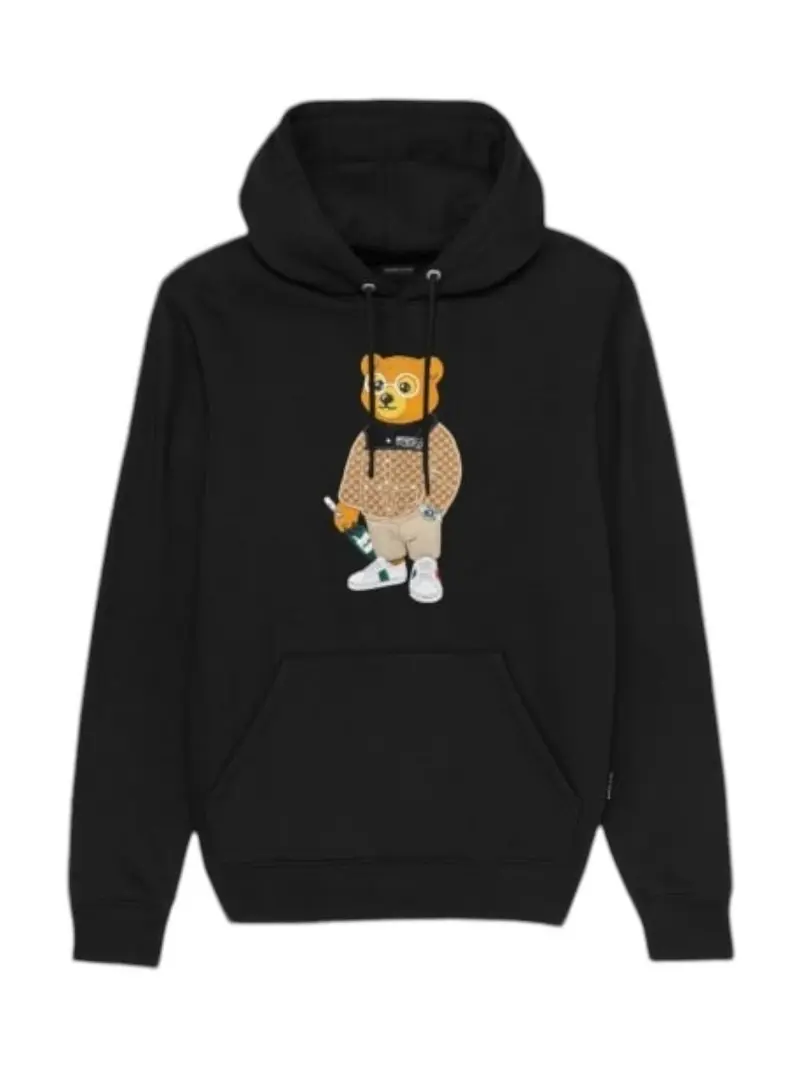 BARON FILOU Felpa Uomo  HOODIE FILOU CXVI Nero