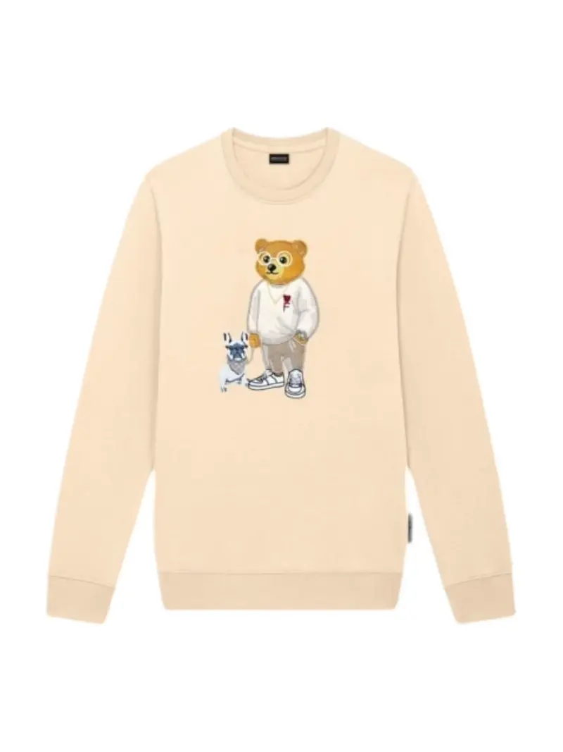 BARON FILOU Felpa Uomo  PULLOVER FILOU LXXXVIII Beige