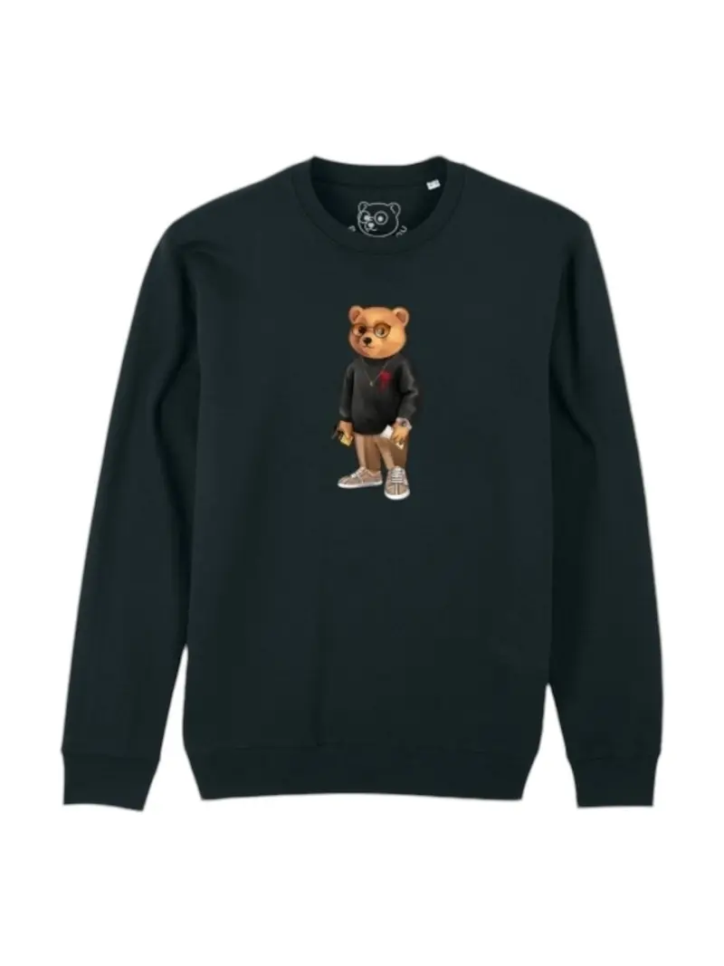 BARON FILOU Felpa Uomo  PULLOVER FILOU XCVI Nero