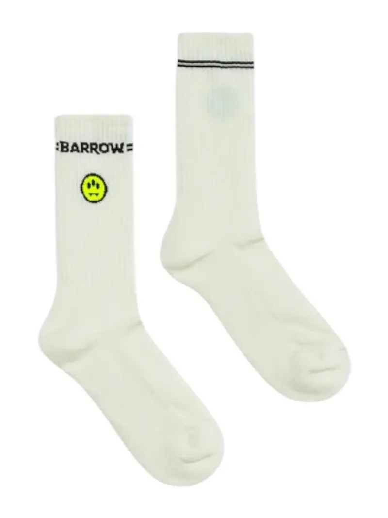 BARROW Calzini Uomo  S5BWUASO094 002 Bianco