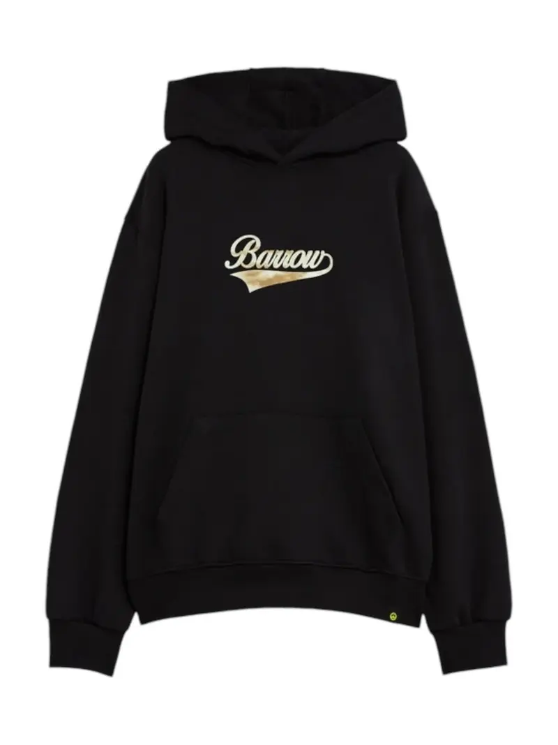 BARROW Felpa Uomo HOODIE UNISEX F4BWUAHS088 110 Nero