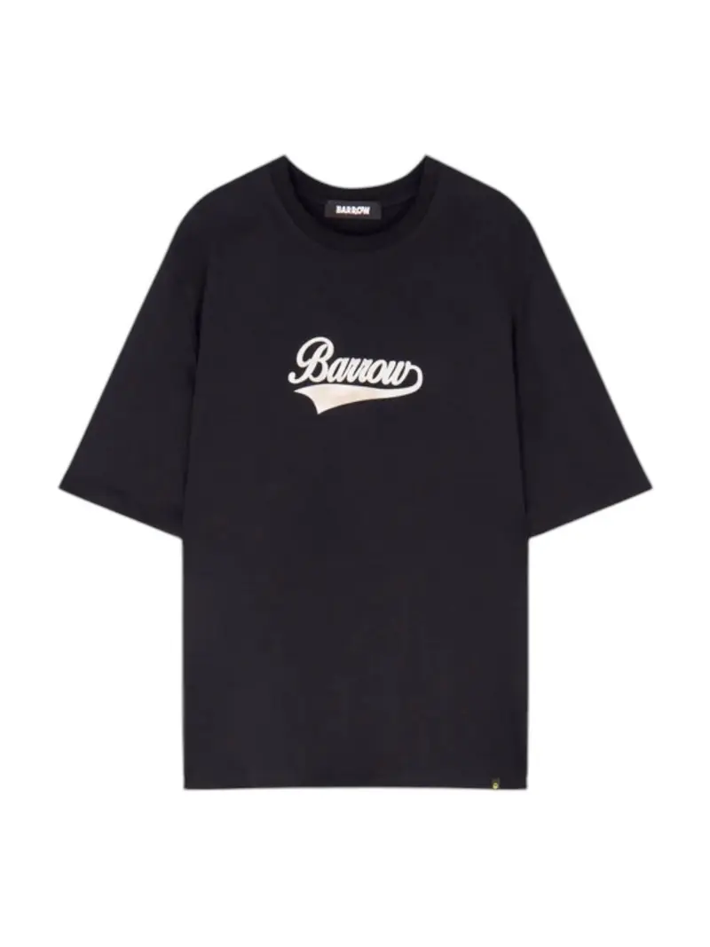 BARROW T-Shirt e Polo Uomo JERSEY T-SHIRT UNISEX F4BWUATH073 110 Nero