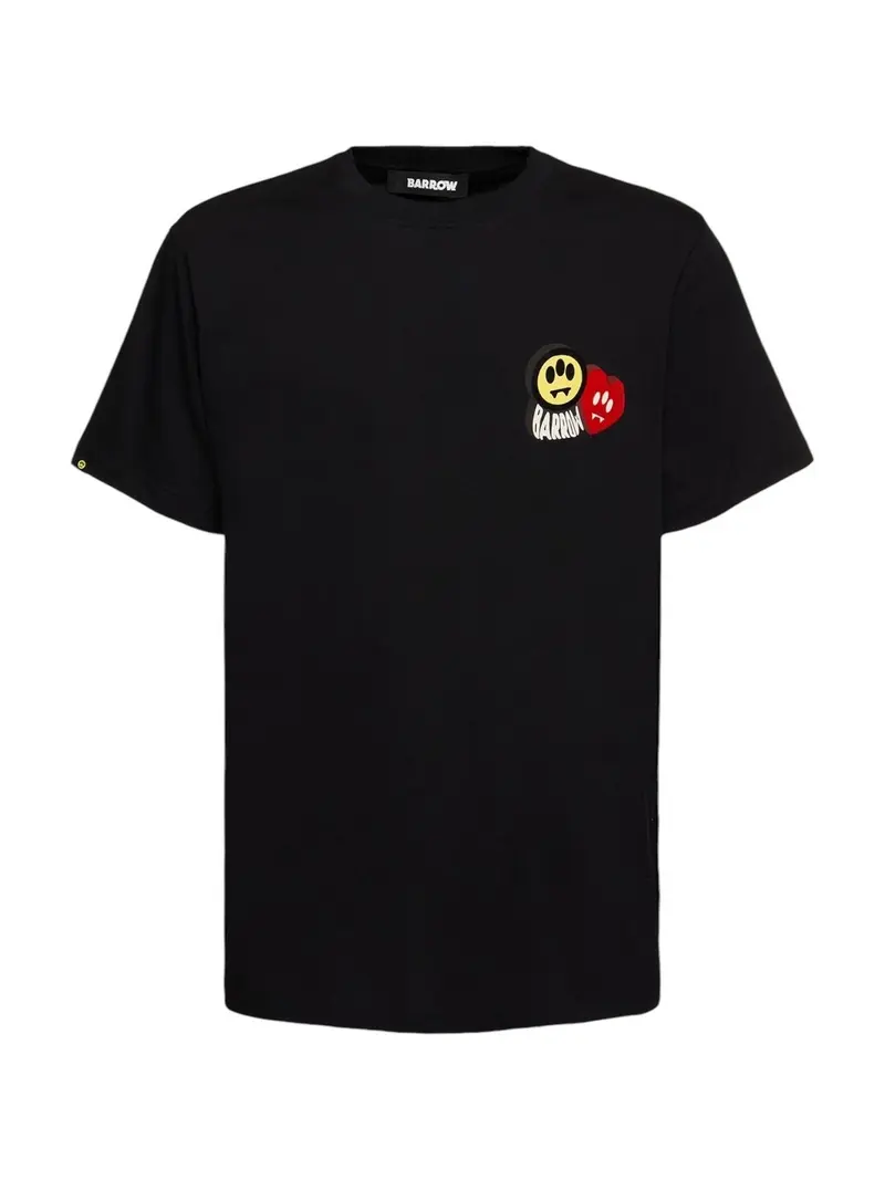 BARROW T-Shirt e Polo Uomo JERSEY T-SHIRT UNISEX F4BWUATH074 110 Nero