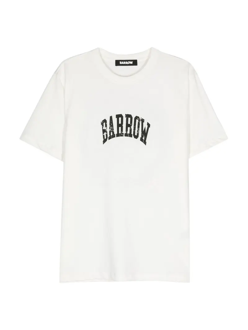 BARROW T-Shirt e Polo Uomo JERSEY T-SHIRT UNISEX F4BWUATH076 002 Bianco